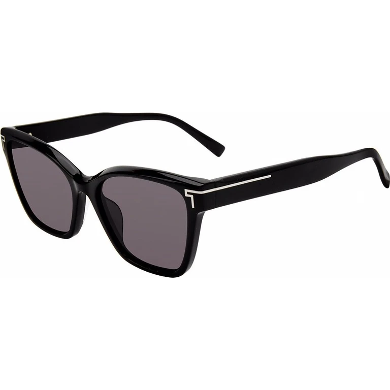 Grey Butterfly Ladies Sunglasses STU512 0BLA 56