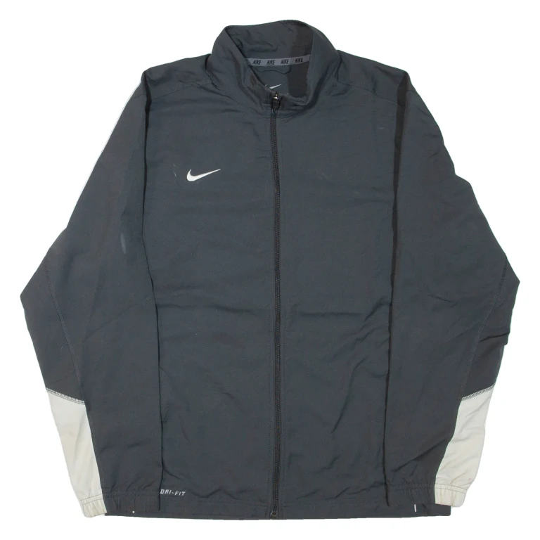 NIKE Mens Track Jacket Grey M