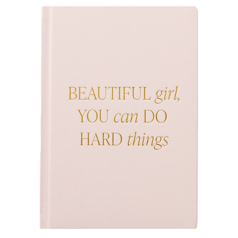 Beautiful Girl Fabric Journal