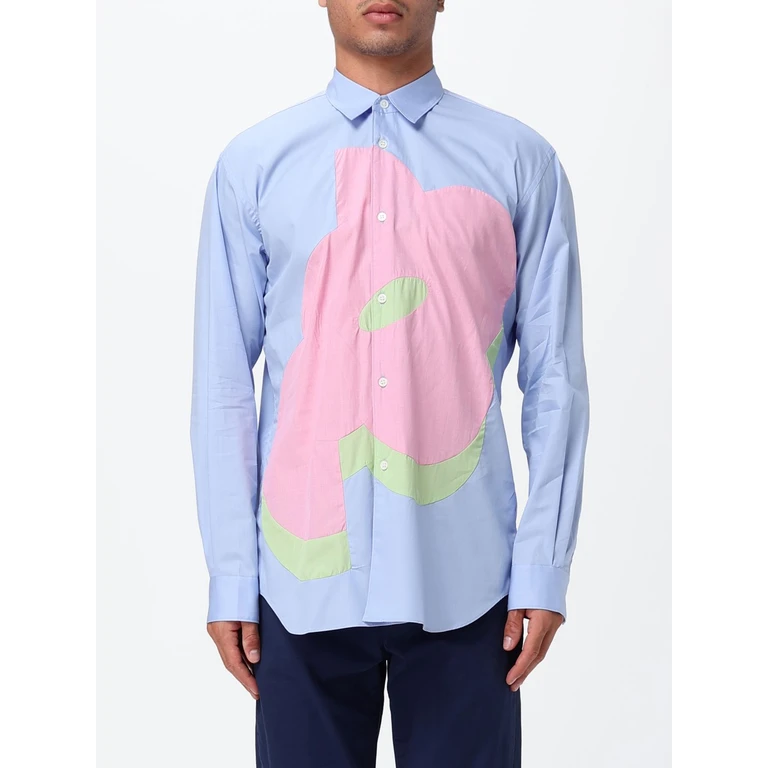 COMME DES GARÇONS Floral Print Cotton Shirt (B0070511)