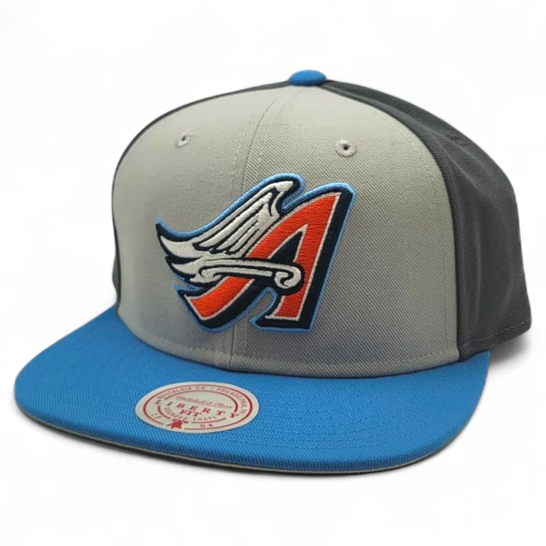Men's MLB Triple Play Liberty Snapback Coop Angels Snapback Caps