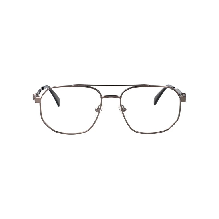 Alexander McQueen Am0459o 001 Ruthenium Transparent Metal Optical - Men