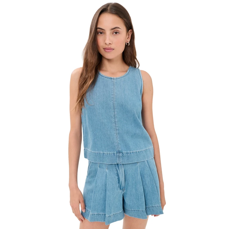 Joe's Jeans The Denim Shell Tank Top Copious XL