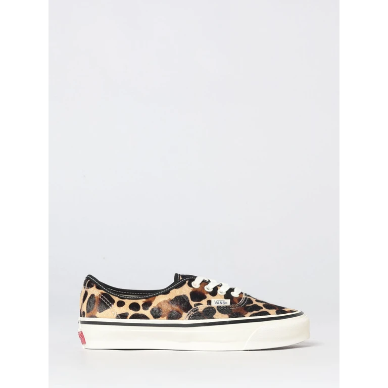 Authentic Premium Low Top Sneakers in Animal Print Pony Hair (VN000EK4UOV1)