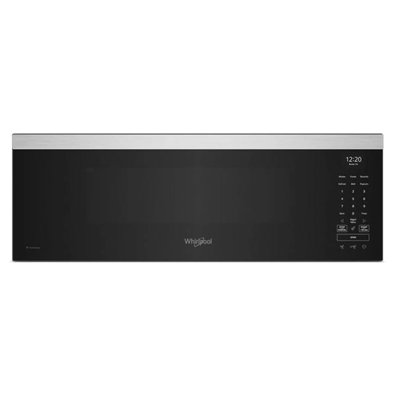 Smart Low Profile Microwave Hood Combination with 450 CRM 4-Speed Venting in Black Stainless Finish 1.1 cu. ft. WMML5530RV