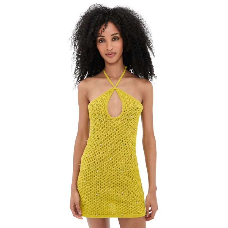 STAUD Isola Dress Espresso S