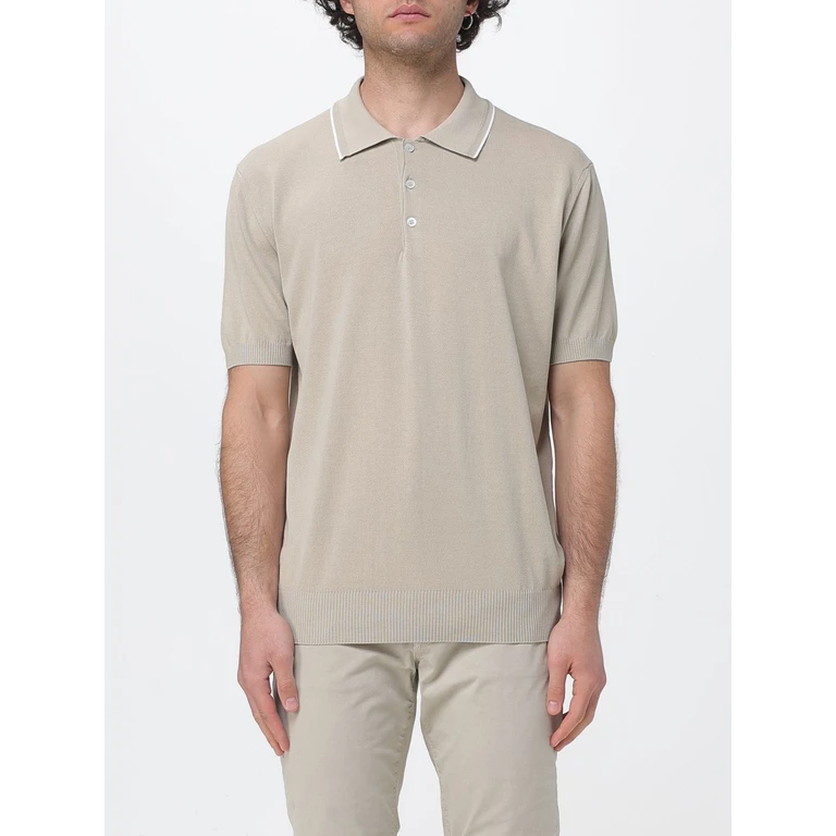 Polo Shirt Men color Beige (C1164MK02460705)