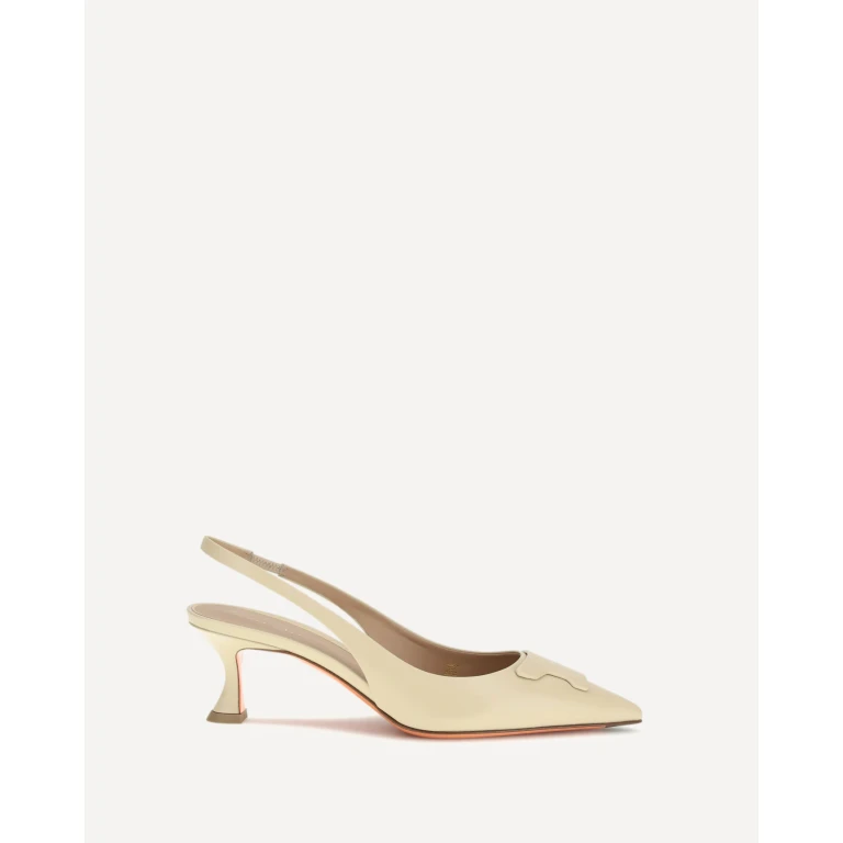 Point-toe Slingback Pumps