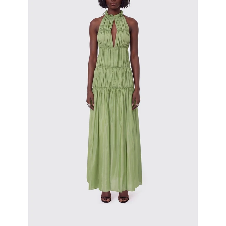Dress Woman color Green (S6SI38R56)