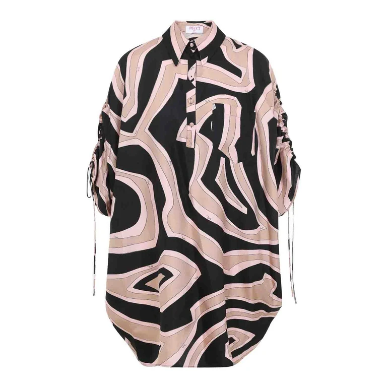 Emilio Pucci Robe Courte - Couleur Chair (6HRL116H741031)