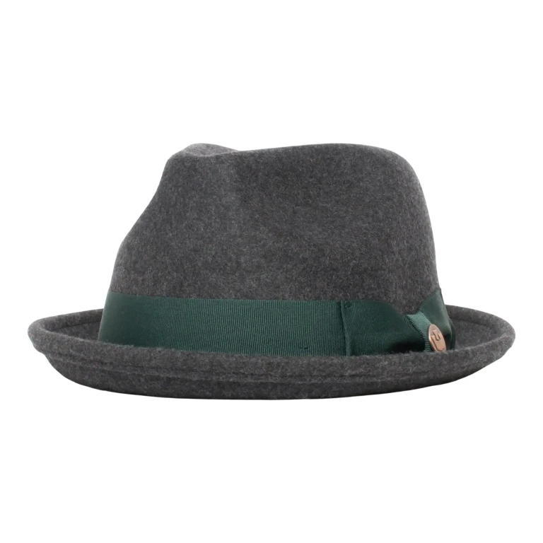 Goorin Bros Charlestowne Wool Fedora Hat Charcoal
