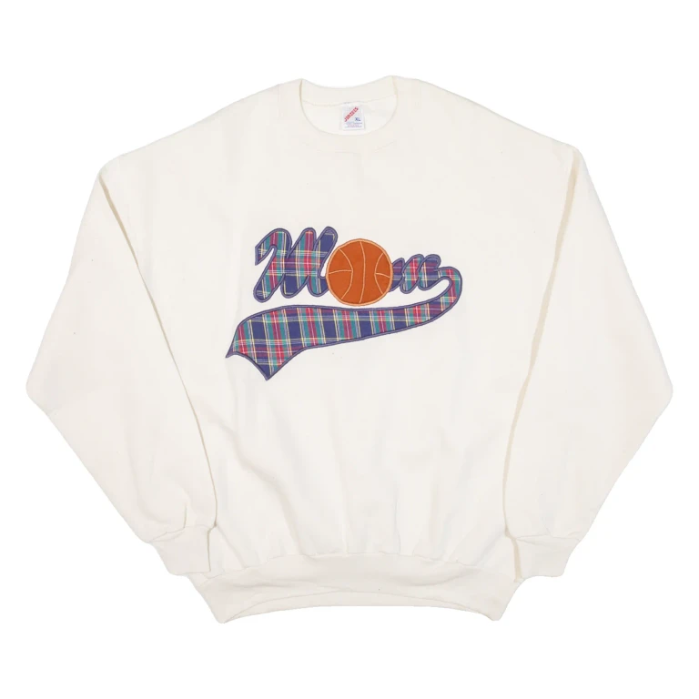 JERZEES Mom Womens Sweatshirt White USA XL
