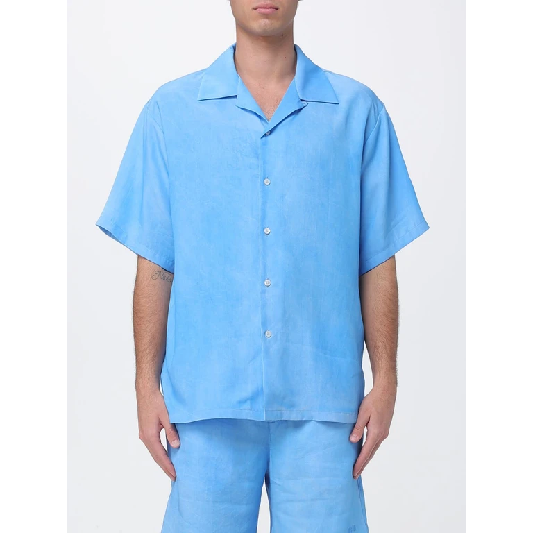 MSGM Shirt Men color Blue (4040ME08X26700984)