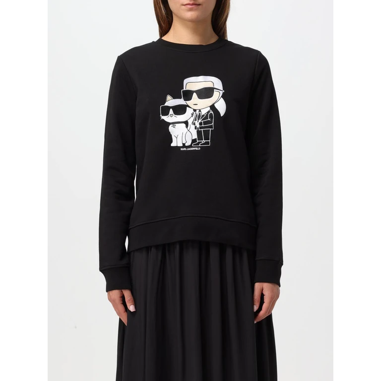 Sweatshirt Woman color Black (230W1803999)