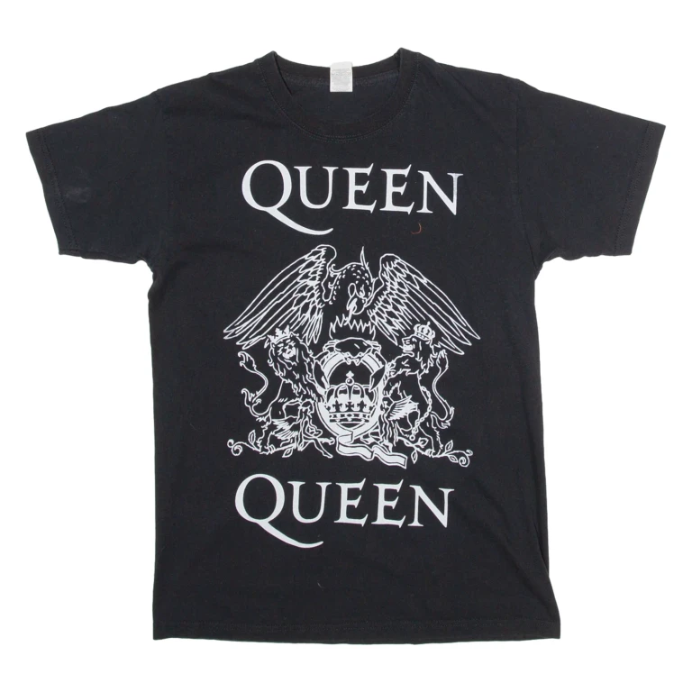 GILDAN Queen Womens T-Shirt Black S