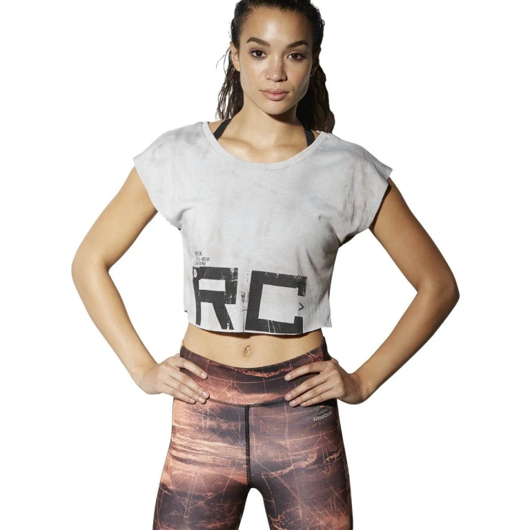 Women's Combat Spray Dye Crop Tee