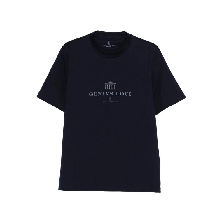Brunello Cucinelli Graphic Cotton T-Shirt