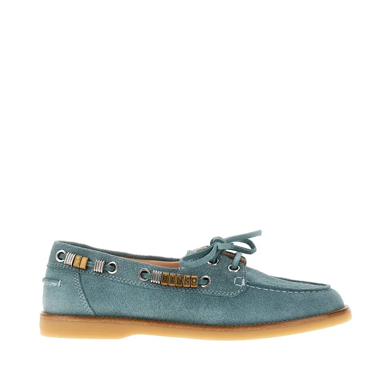 Suede leather boat shoes Woman 36