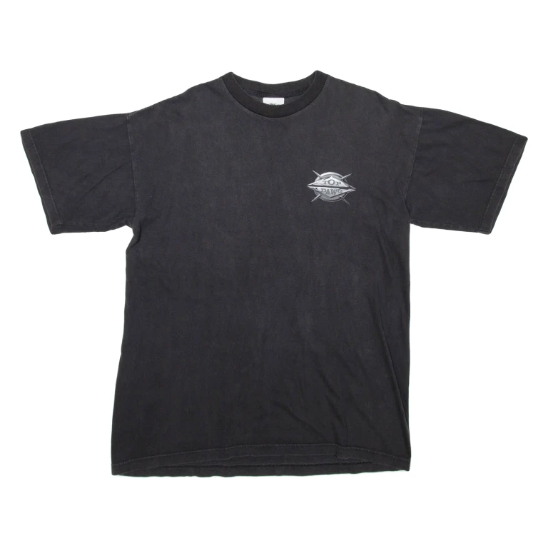 TOP DAWG Mens T-Shirt Black L