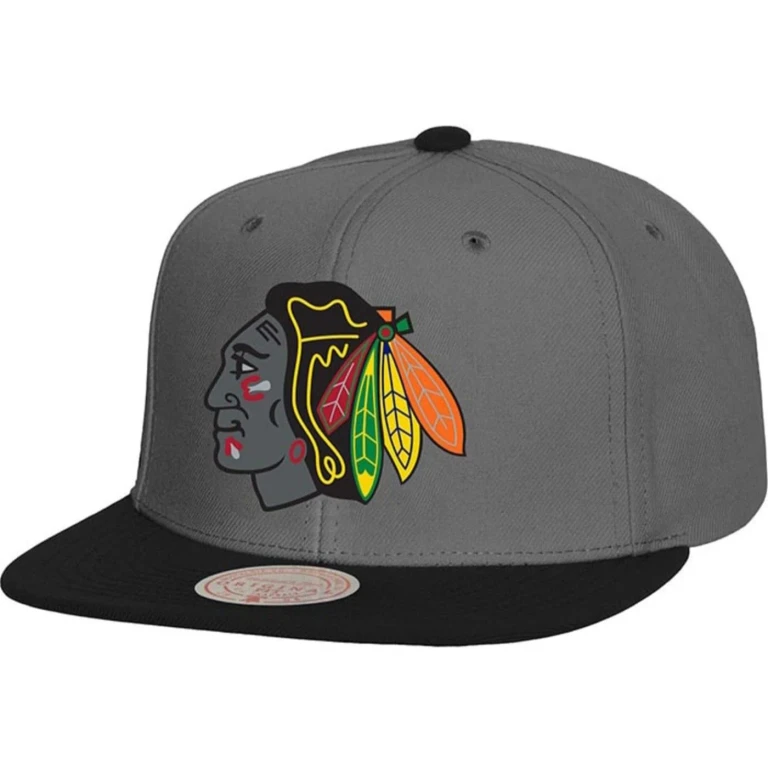 Men's NHL Storm Front Snapback Blackhawks Snapback Caps