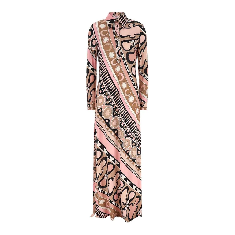 Emilio Pucci Maxi Robe - Couleur Chair (6HJI656H887063)