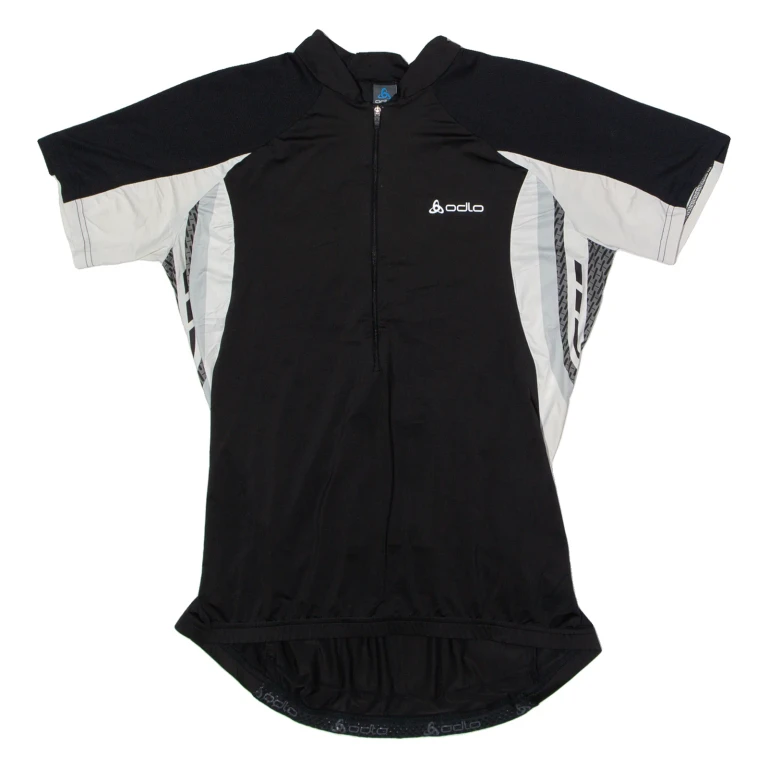 ODLO Cycling Womens Jersey Black 1/2 Zip XL