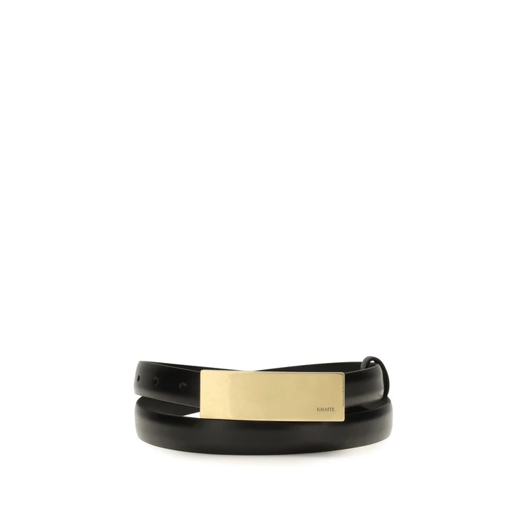 Black Calf Leather Bos Taurus Regular Belt - Women