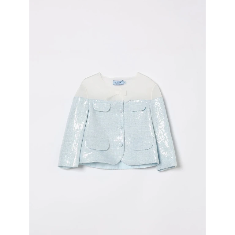 MI MI SOL Jacket Kids color Gnawed Blue (MFGC068TS1083LTB)