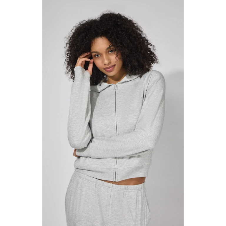 Modal Terry Full Zip Hoodie