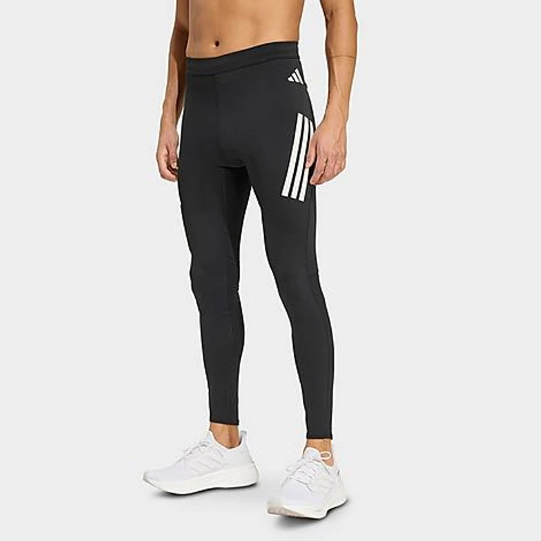 adidas Men's adi365 Iconic Running Tights in Black Size: Small