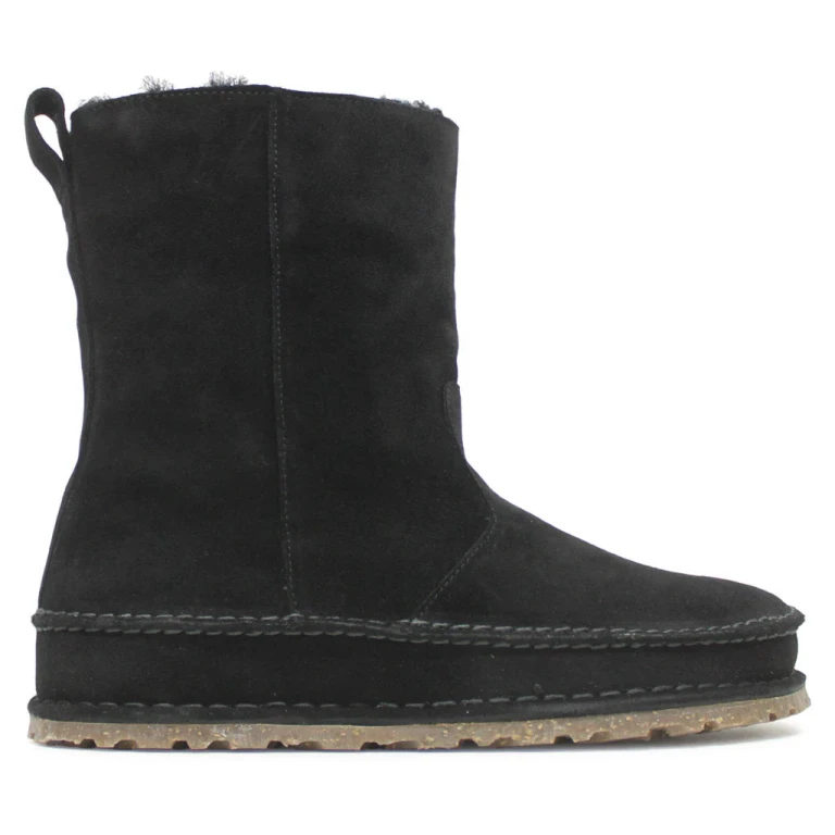 Unisex Lahti Suede Leather Black