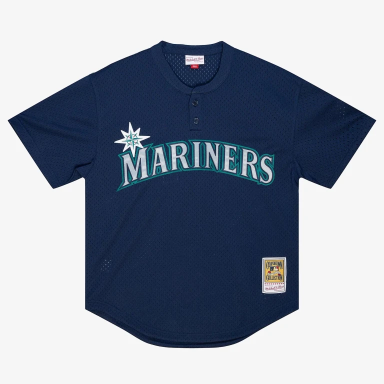 Men's MLB Authentic Bp Jersey - Mariners 1995 Edgar Martinez Jerseys