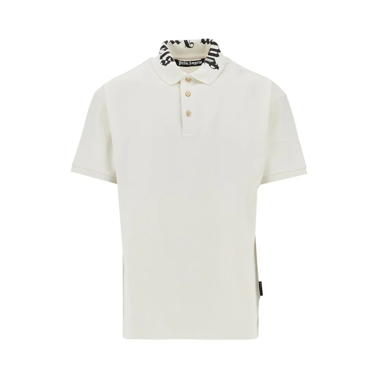 PALM ANGELS Neck logo Polo Male XL