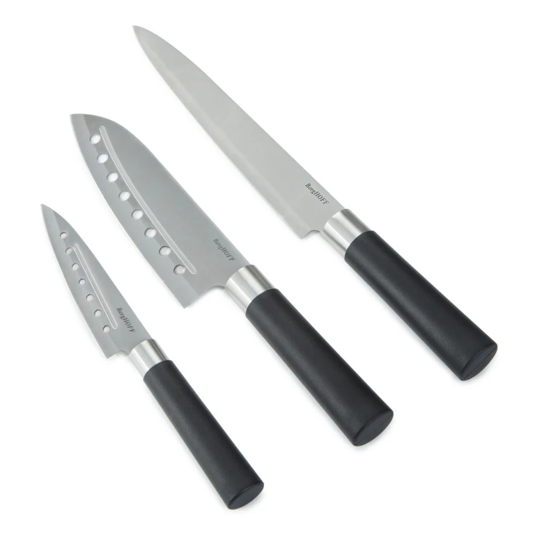 DiNA Codon Stainless Steel 3pc Knife Set