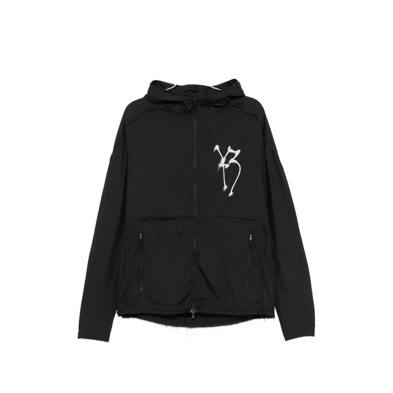 Graphic-print Hooded Jacket