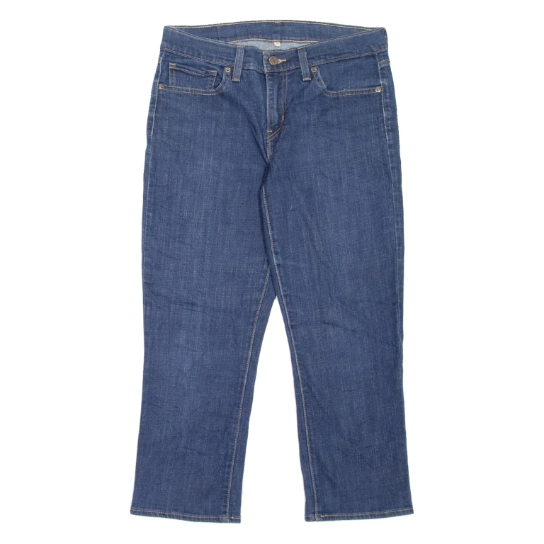 LEVI'S Womens Jeans Blue Regular Straight W28 L23