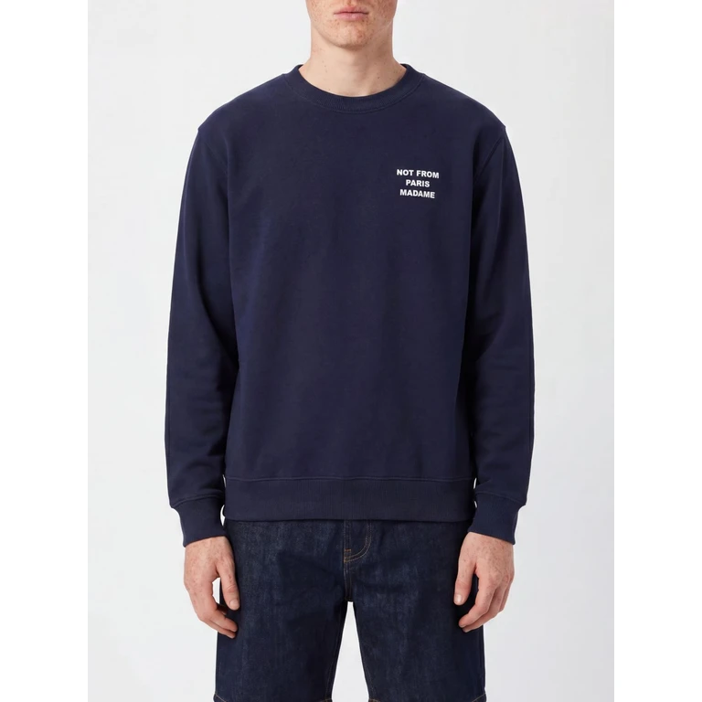 DRÔLE DE MONSIEUR Sweatshirt Men color Blue (PERMSW149CO127NY)