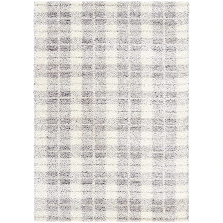 Anfisa Tan Luxe Shag Area Rug