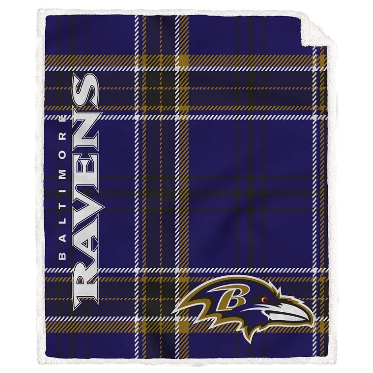 NFL Team Classic Plaid Throw 50x60