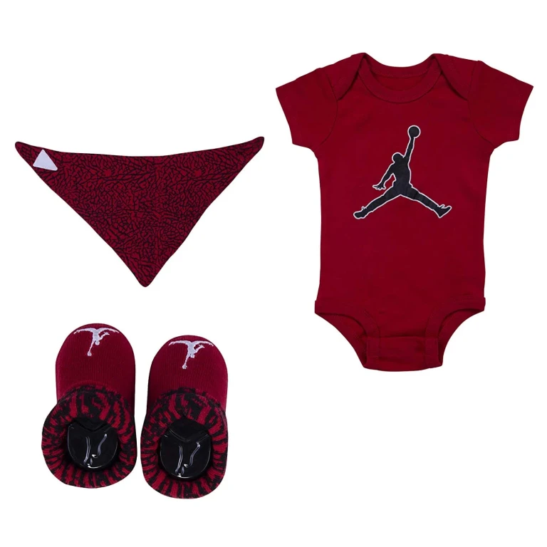 Baby Bodysuit, Bib And Booties 3-Pc Box Set Boots