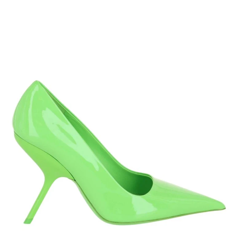 Ferragamo Eva Pantent Leather Pumps