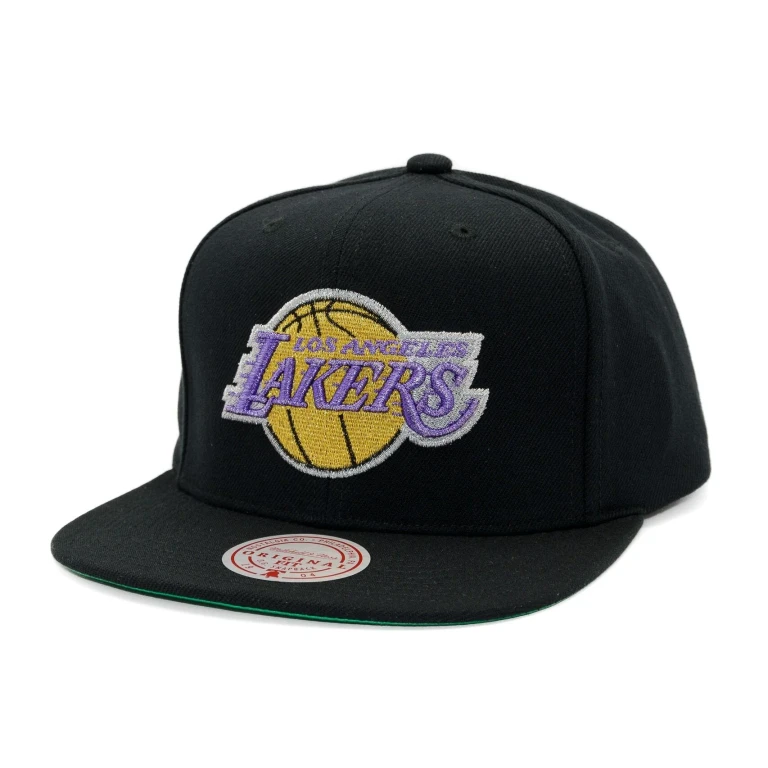 Men's NBA Shine On Snapback Lakers Snapback Caps