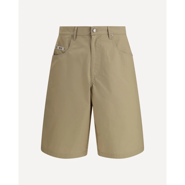 MOSCHINO Long Bermuda Shorts in cotton Male 48