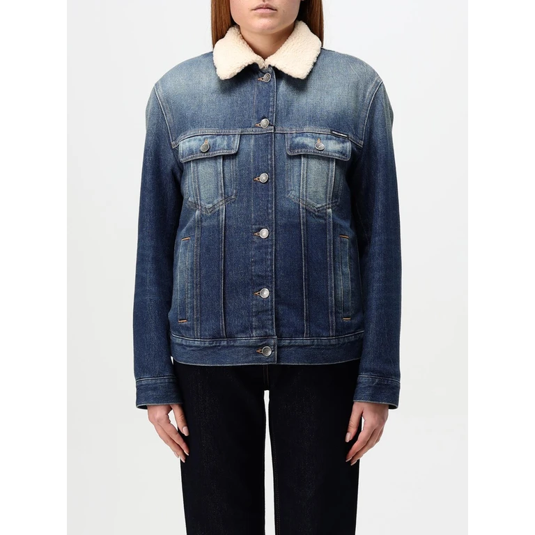 DOLCE & GABBANA Jacket Woman color Denim (F9S11DG8LW1S9001)