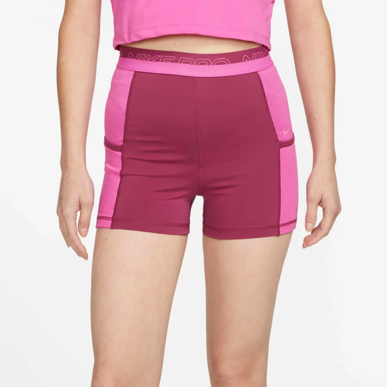 Women's Pro High-Waisted 3" Training Shorts With Pockets