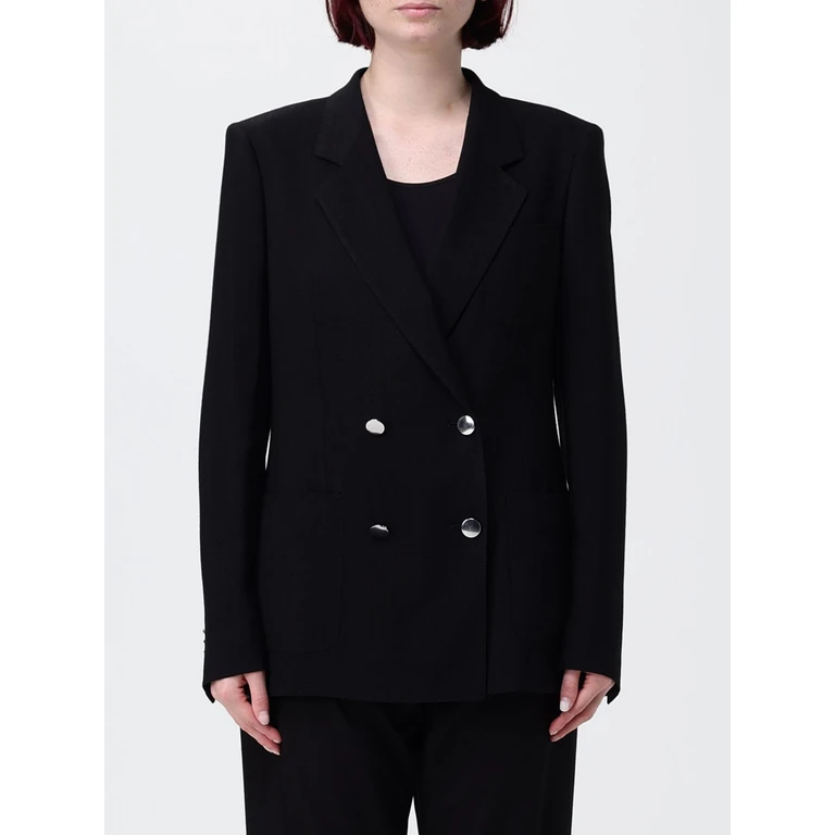 Double-breasted Viscose Blend Blazer (JNAYADE10L340159EN814)