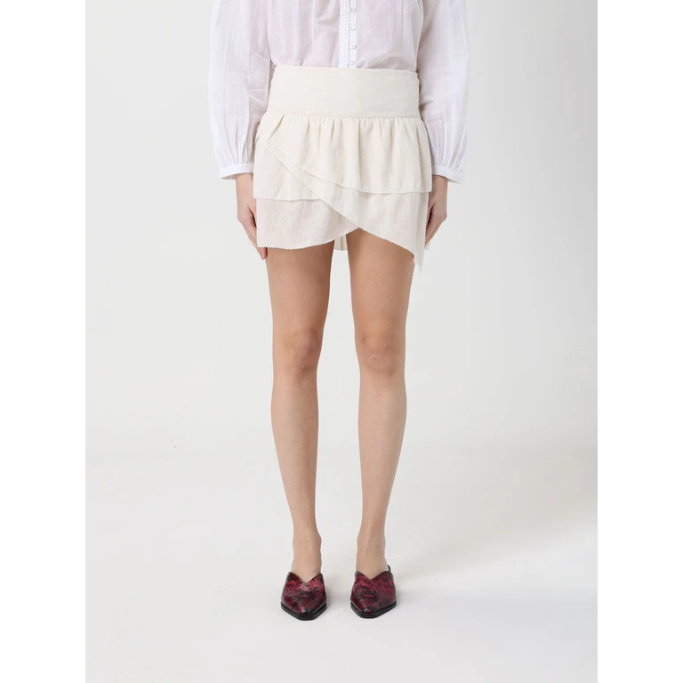 ISABEL MARANT ETOILE Cotton Dejha Mini Skirt (JU0439FAD1J11E23EC)