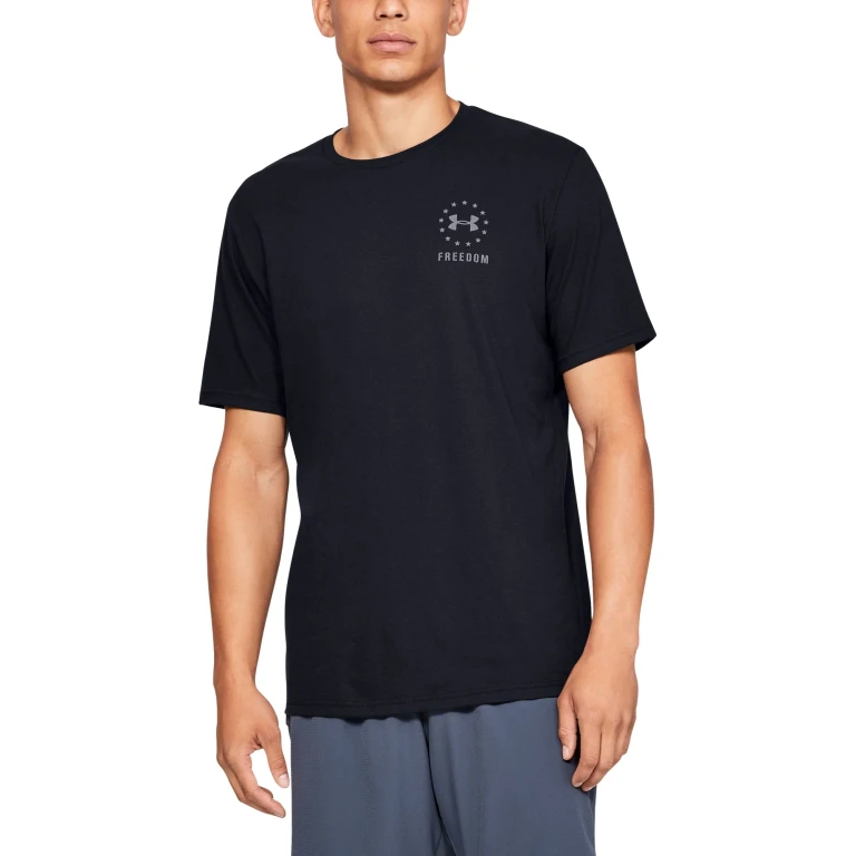 Men's Freedom Left Chest Live T