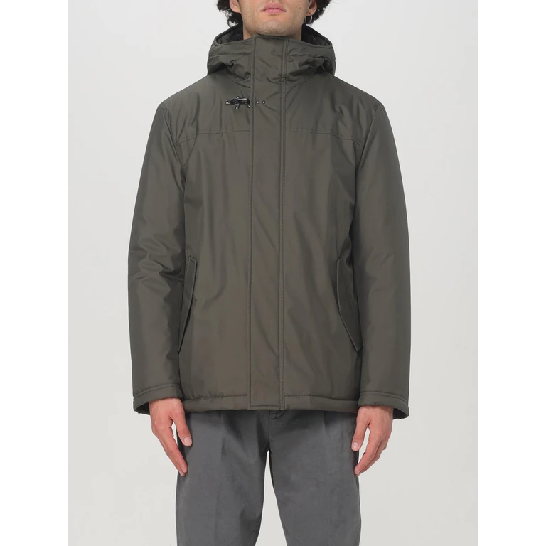 Jacket Men color Green (NAM13490230QKJV805)