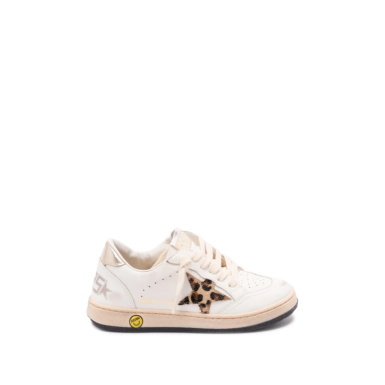 Golden Goose Kids `Ball Star` Sneakers